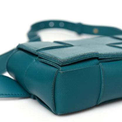 Bottega Veneta Nappa Maxi Intreccio The Belt Cassette Bag Mermaid 8 of 9