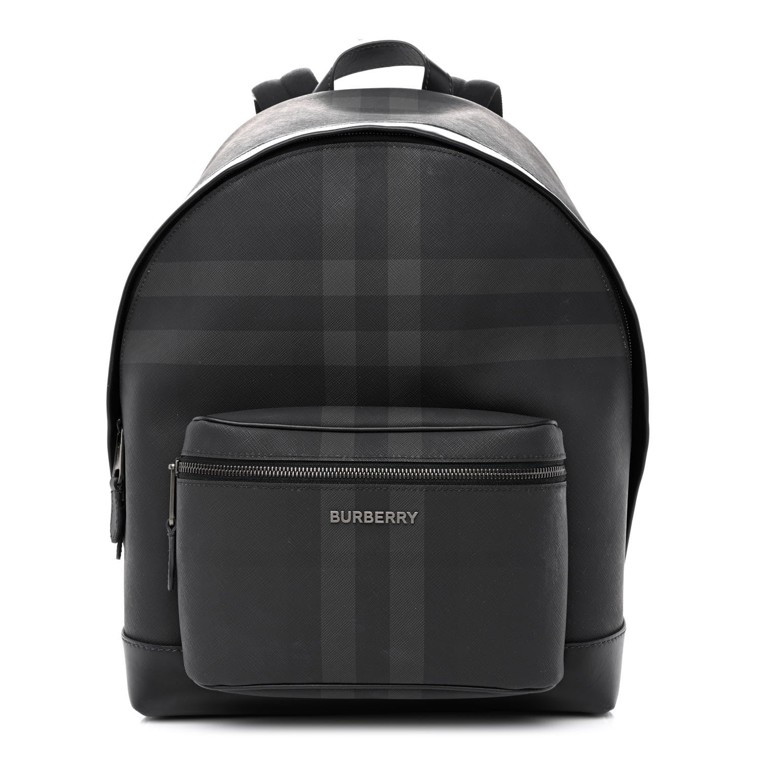 Burberry Charcoal Check Jett Backpack 1 of 11