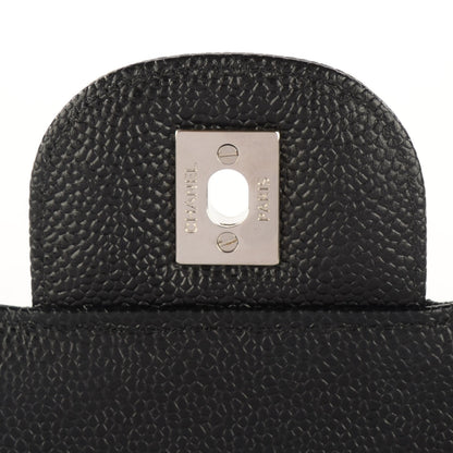 Chanel Caviar Quilted Jumbo Double Flap Black 7 of 8