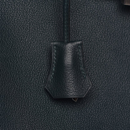Hermes Taurillon Novillo Birkin 35 Vert Cypress 10 of 37