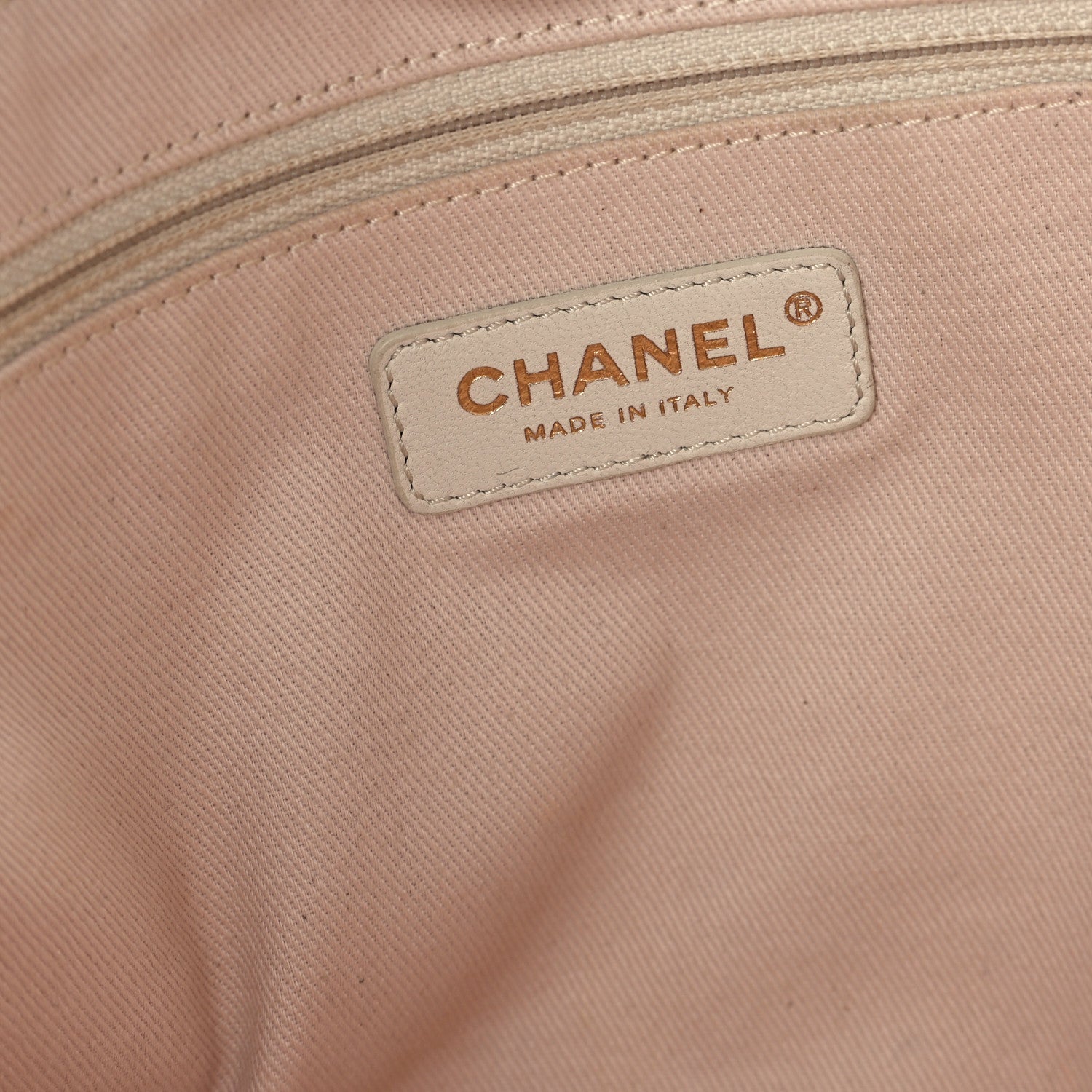 Chanel Lurex Boucle Small Deauville Tote Ivory 6 of 13