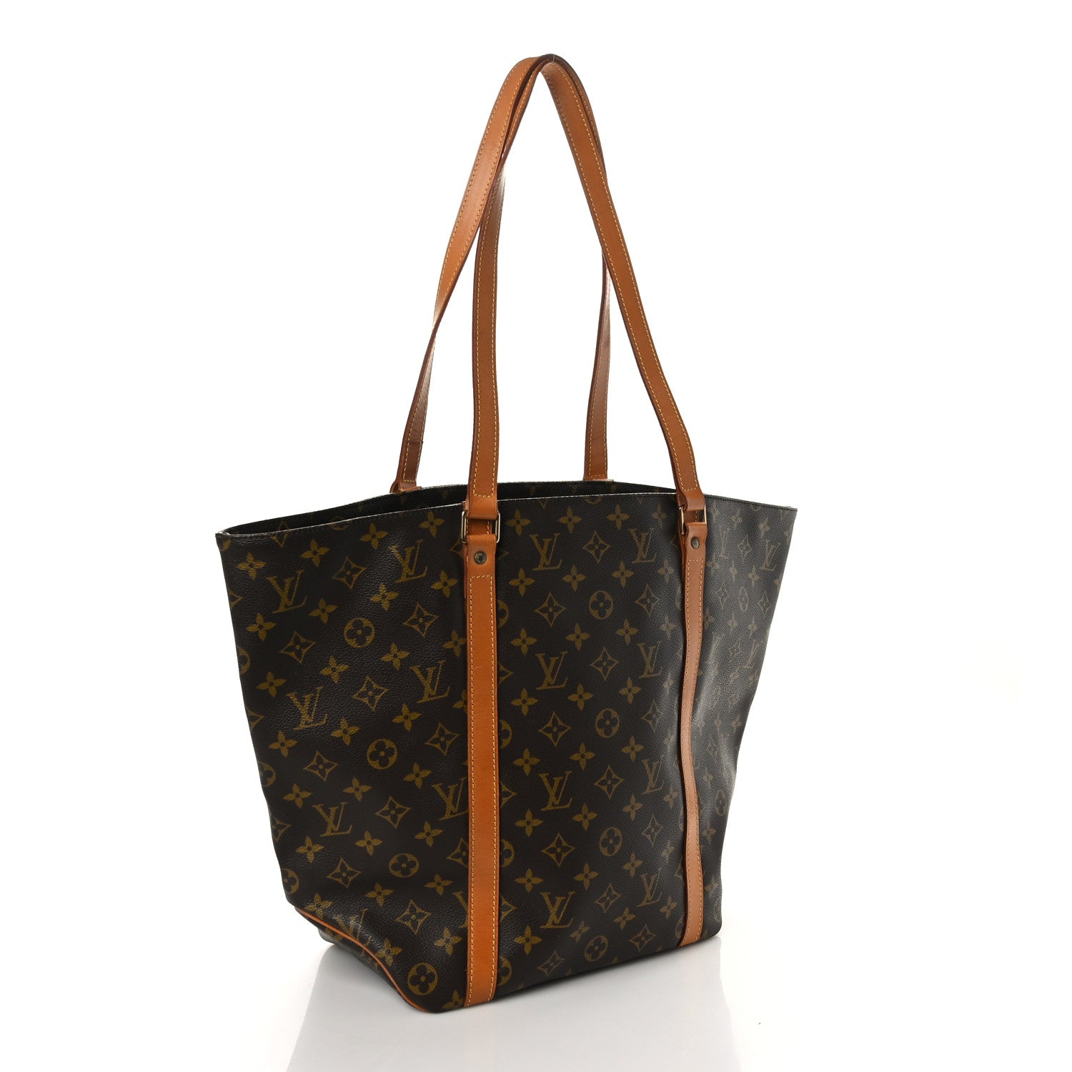 Louis Vuitton Monogram Sac Shopping Tote 3 of 8