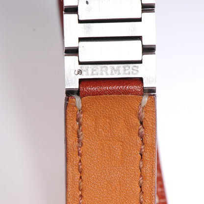 Hermes Natural Barenia Double Tour Bracelet Medium 5 of 5