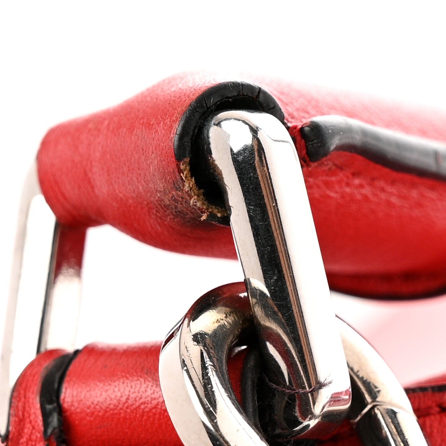 Calfskin Medium Puzzle Bag Scarlet