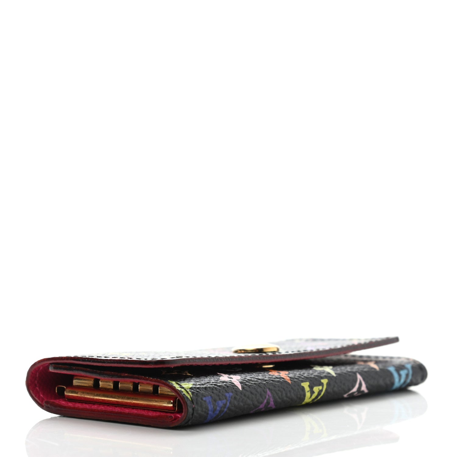 Louis Vuitton Monogram Multicolor Multicles 4 Key Holder Black Grenade 4 of 10