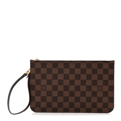 Louis Vuitton Damier Ebene Neverfull MM GM Pochette 1 of 7