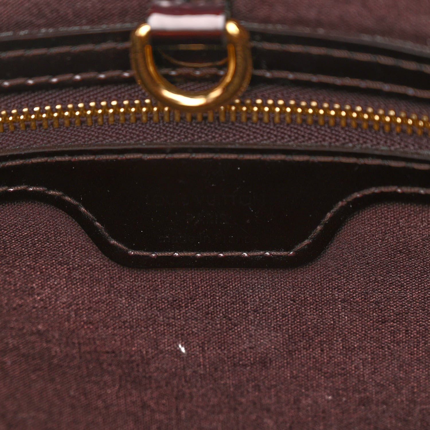 Louis Vuitton Vernis Wilshire PM Amarante 6 of 9