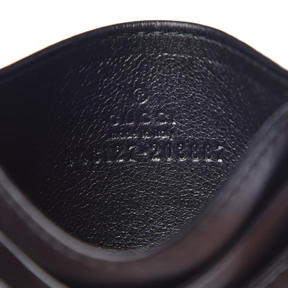 Gucci Calfskin Matelasse GG Marmont Card Holder Black 6 of 7