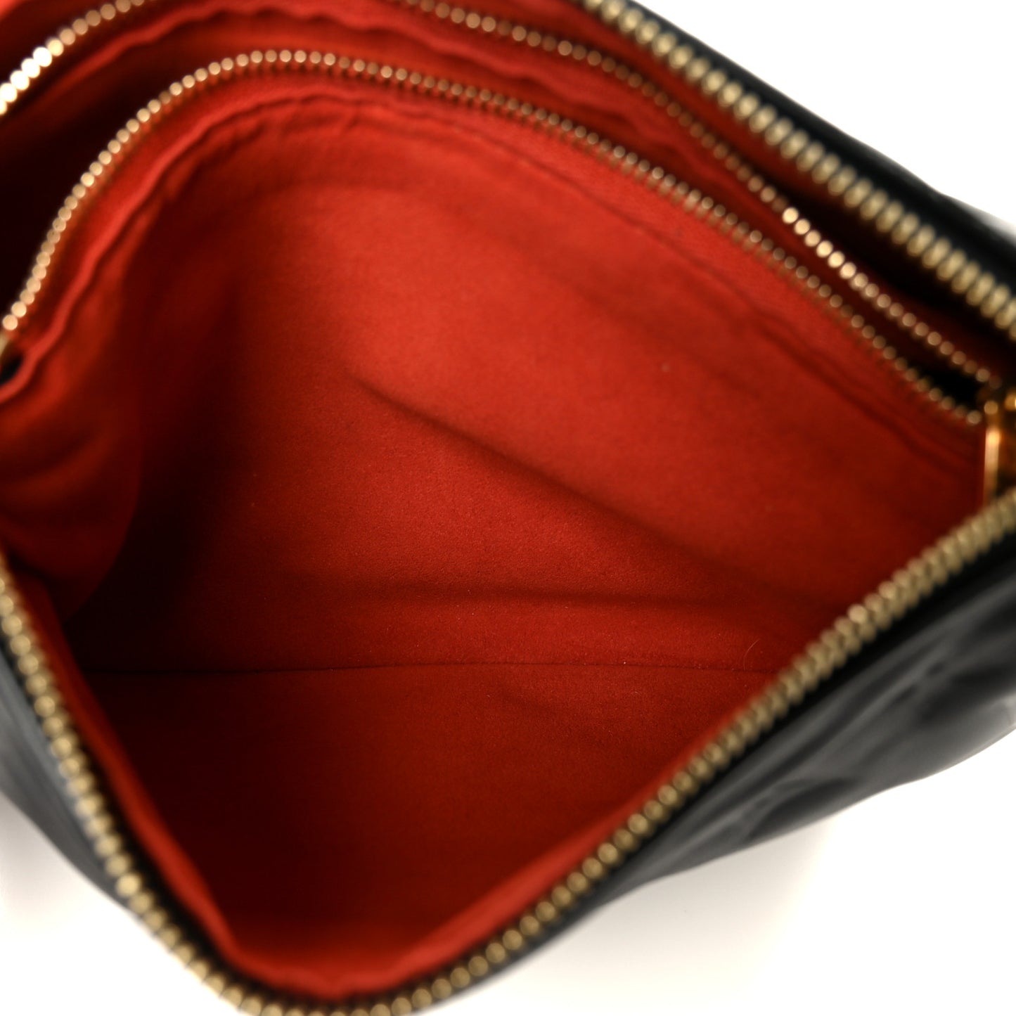 Lambskin Embossed Monogram Coussin BB Black