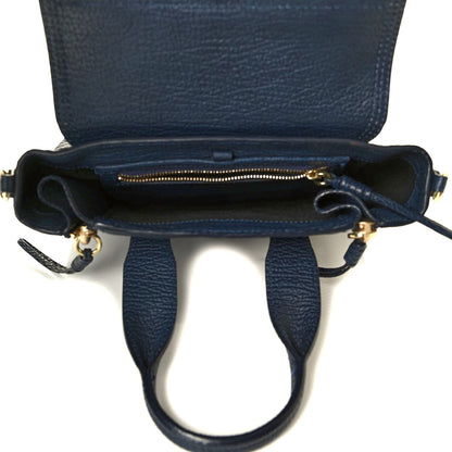 3.1 Phillip Lim Textured Calfskin Mini Pashli Satchel Ink 4 of 7