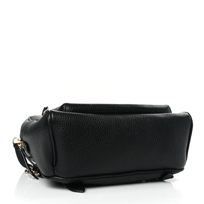 Gucci Pebbled Calfskin Soho Chain Backpack Black 4 of 9