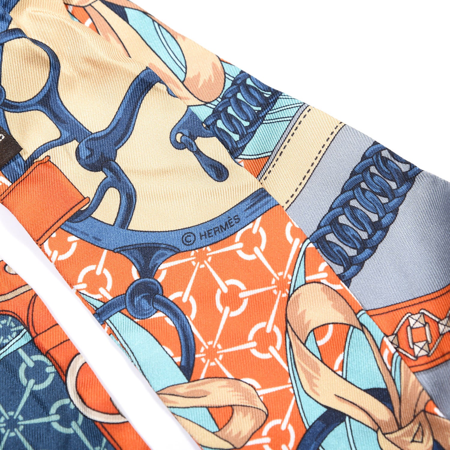 Hermes Silk La Promenade Du Matin Twilly 4 of 4