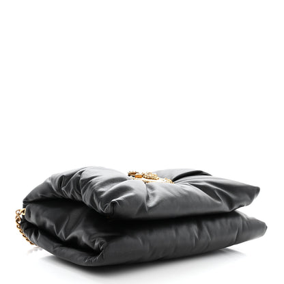 Dolce & Gabbana Calfskin Devotion Clutch With Chain Black 4 of 9
