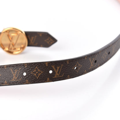 Louis Vuitton Monogram 20mm LV Circle Reversible Belt 85 34 6 of 6