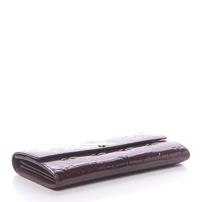 Louis Vuitton Vernis Sarah Wallet Rouge Fauviste 4 of 8