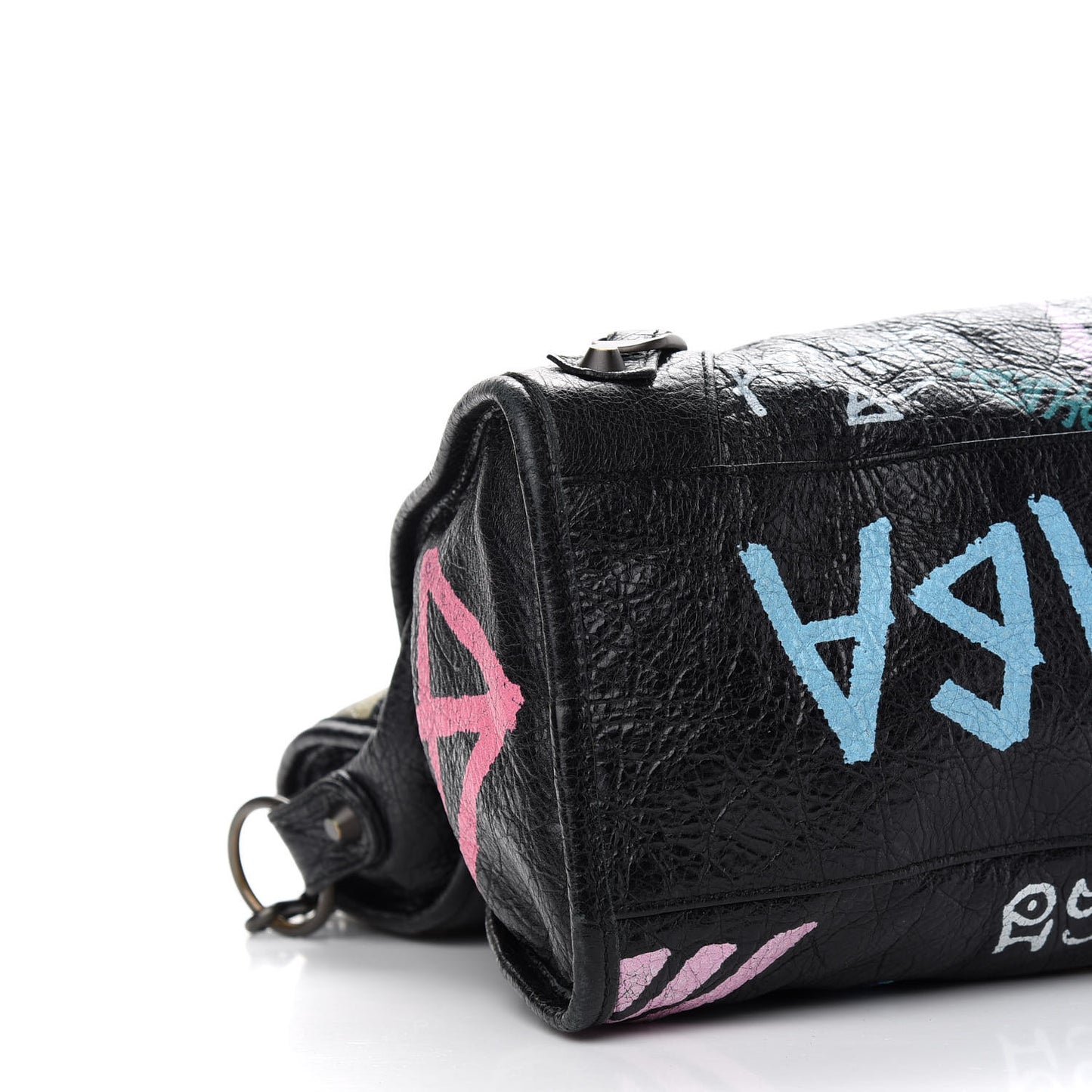 Agneau Graffiti All Over Classic Hardware City Black Multicolor