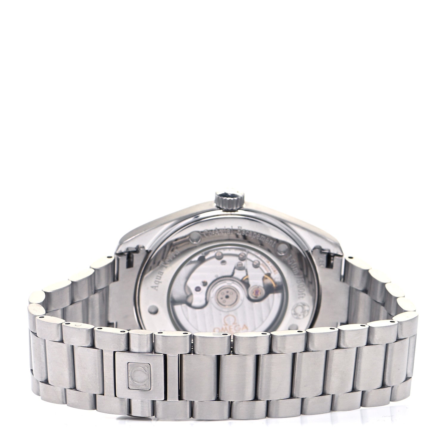 Omega Stainless Steel 42mm Seamaster Aqua Terra 150M Master Co-Axial Automatic Watch White 2502.34 3 of 4