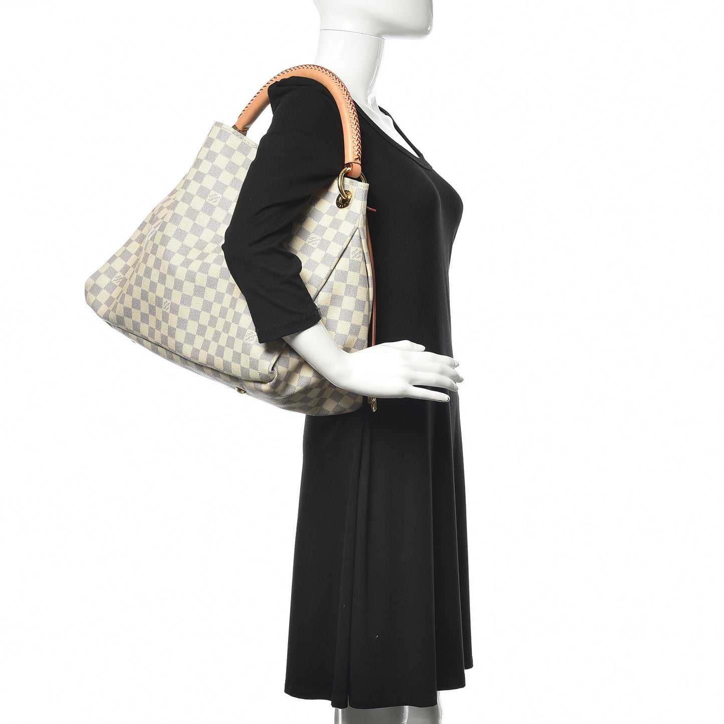 Damier Azur Artsy MM