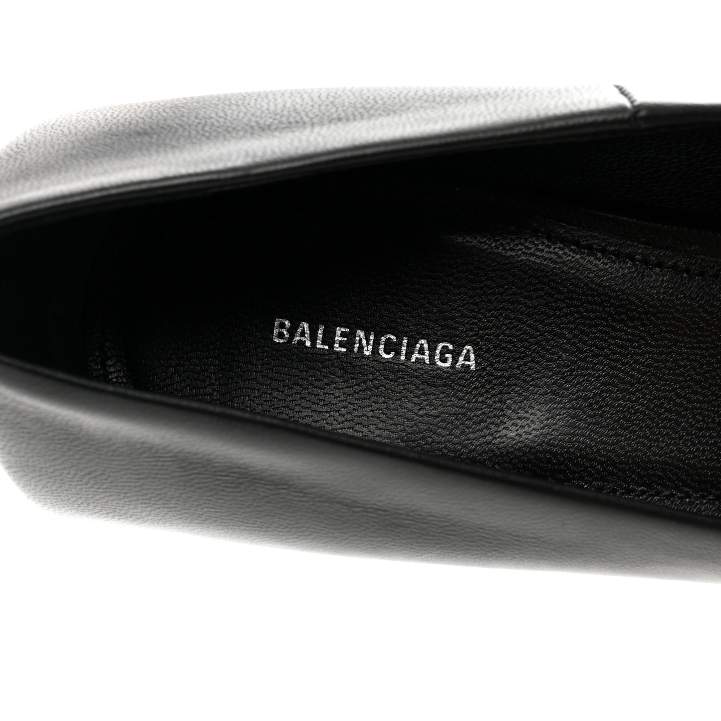 Nappa Square Knife 80mm Pumps 36 Black