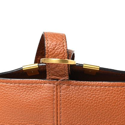 Chloe Calfskin Medium Marcie Round Crossbody Bag Tan 12 of 14