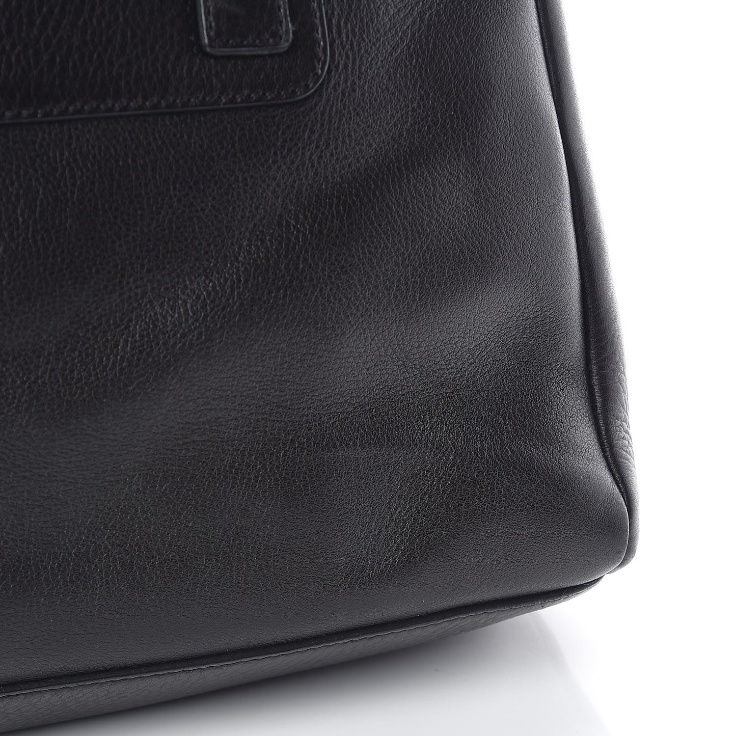 Calfskin Small Pandora Pure Flap Bag Black