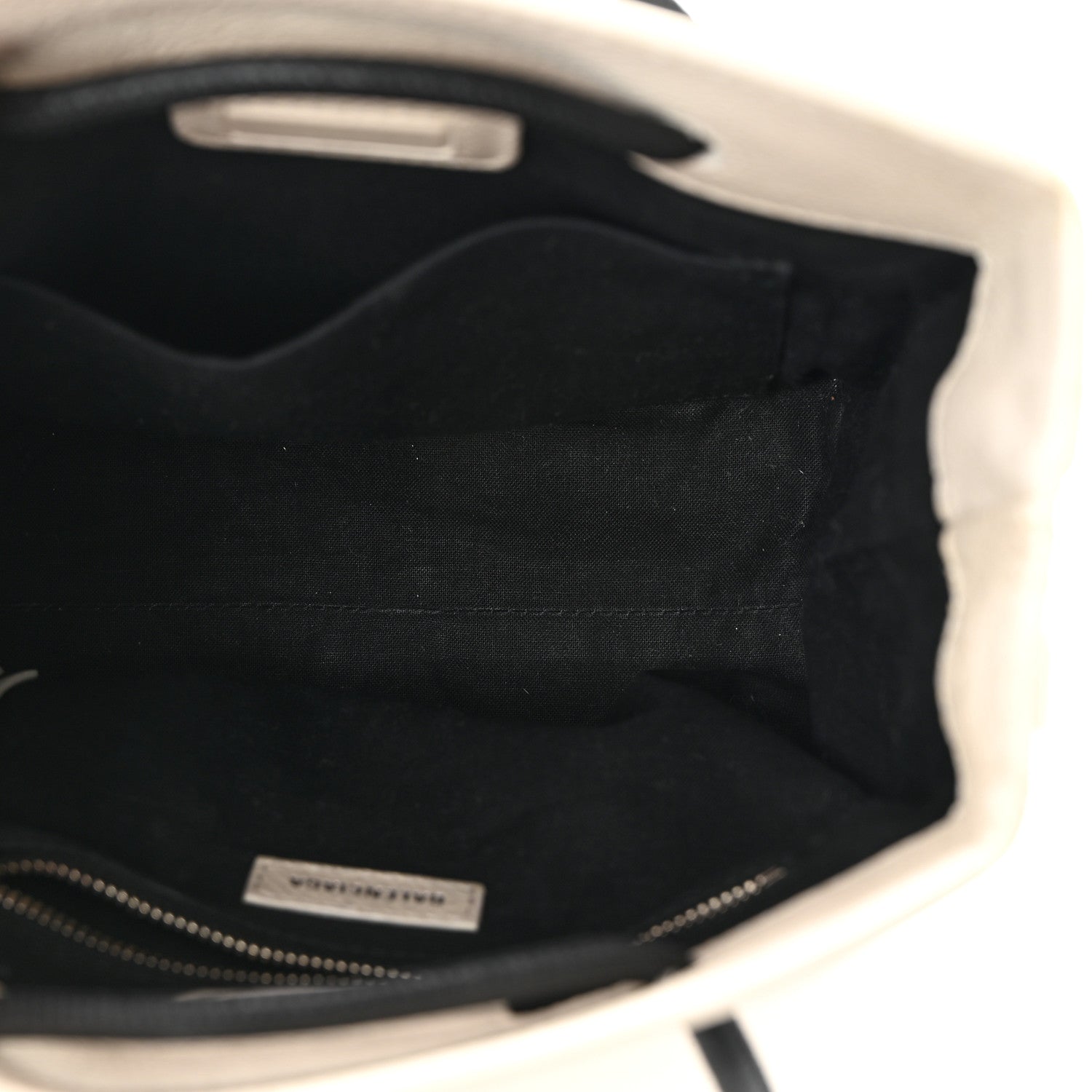Balenciaga Calfskin Logo XXS Shopping Tote White 5 of 11
