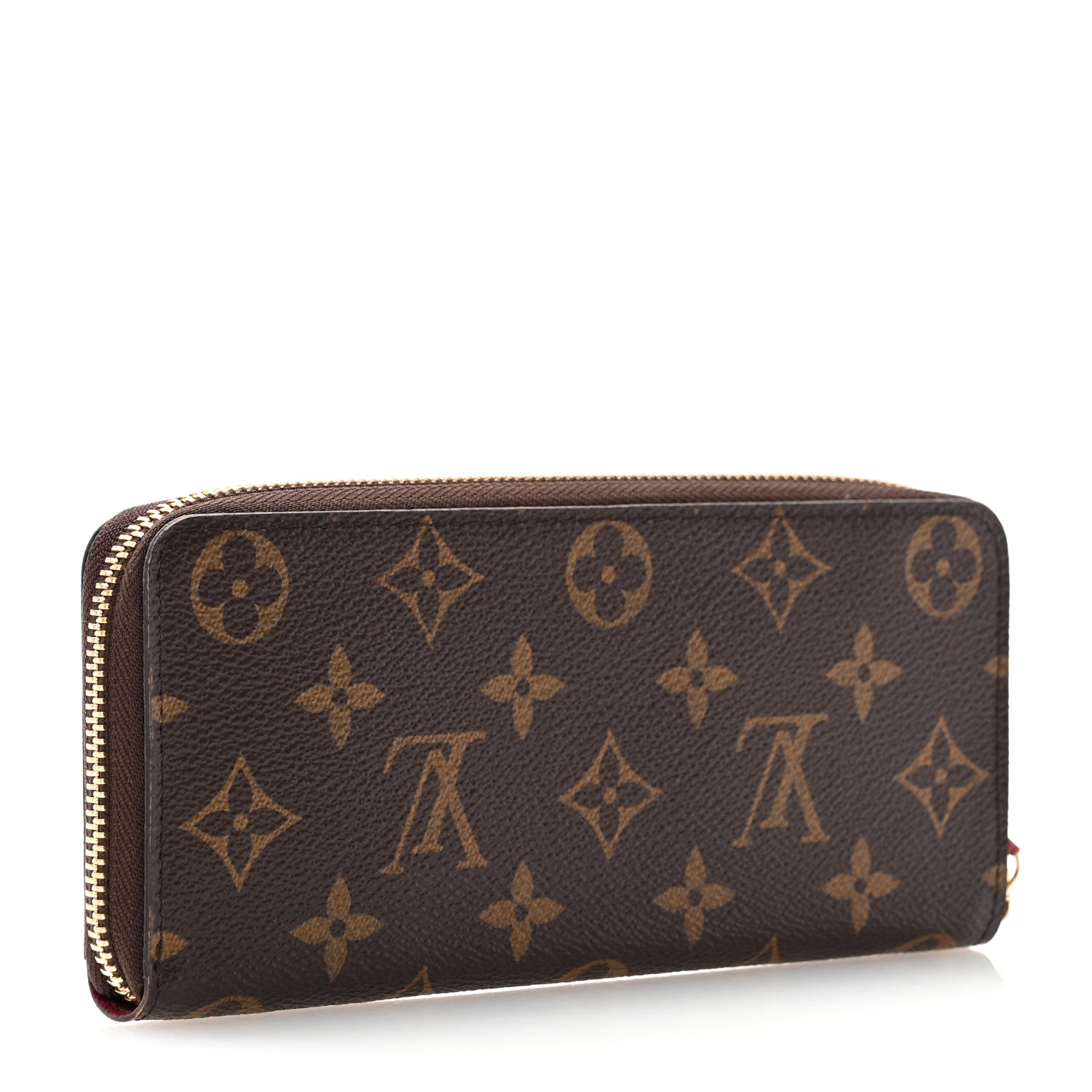Louis Vuitton Monogram Clemence Wallet Fuchsia 3 of 8