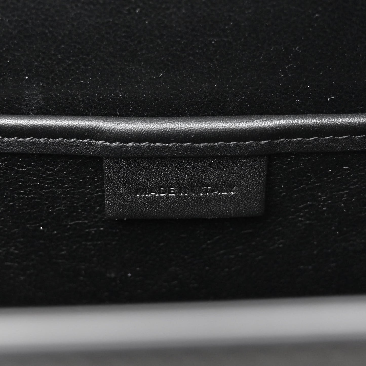 Smooth Calfskin Nano Luggage Black