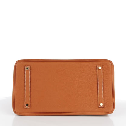 Hermes Togo Birkin 35 Gold 6 of 24