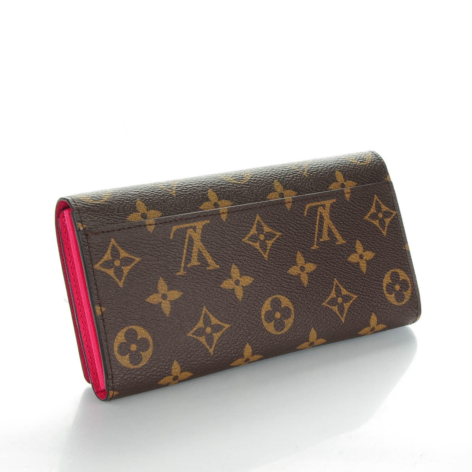 Louis Vuitton Monogram 2015 Christmas Animation Sarah Wallet Hibiscus 3 of 7