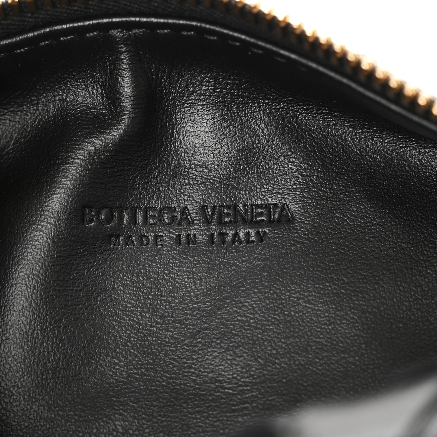 Calfskin Nappa Intrecciato Mini Wallace Black