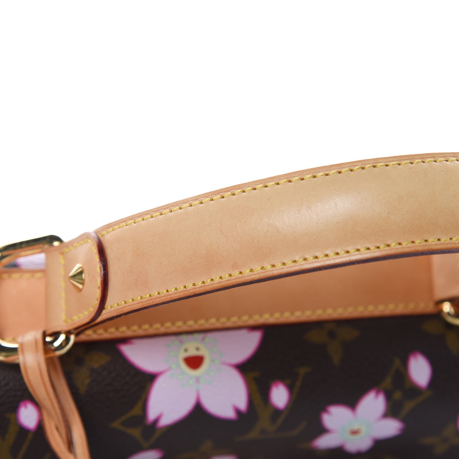 Louis Vuitton Monogram Cherry Blossom Sac Retro Bag Brown 10 of 11