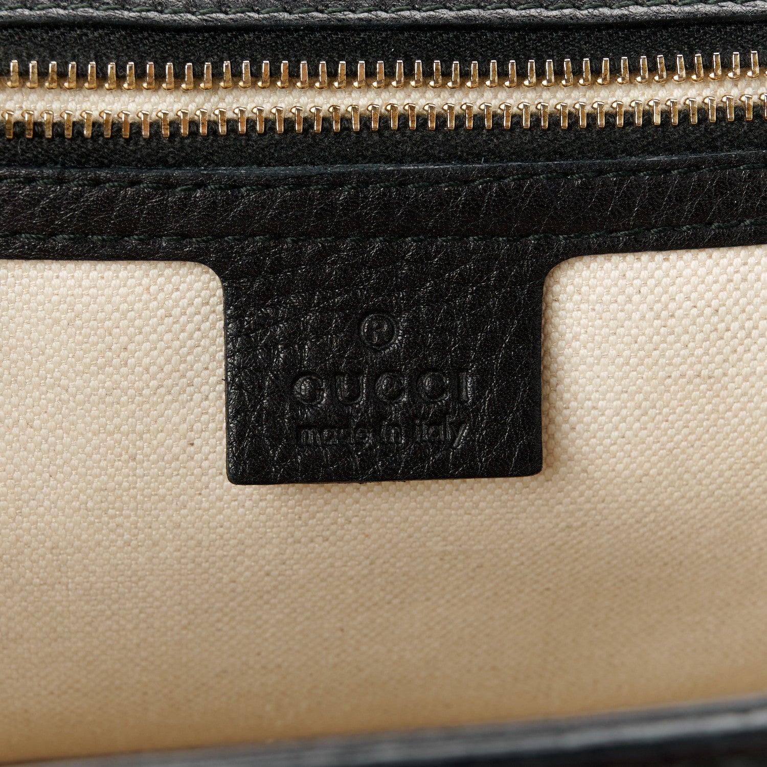 Gucci Cellarius Calfskin Medium New Bamboo Top Handle Bag Black 7 of 11