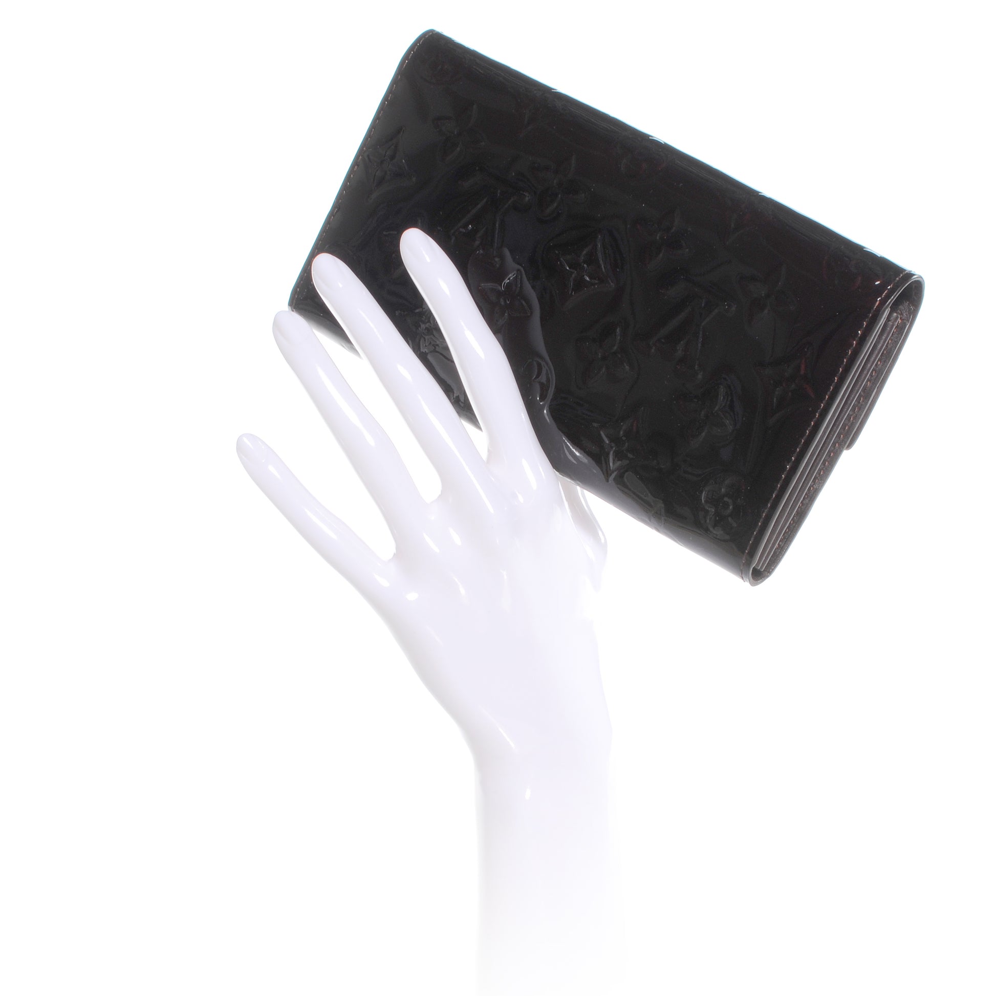 Louis Vuitton Vernis Sarah Wallet Amarante 2 of 6