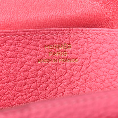 Hermes Togo Dogon Recto Wallet Rose Lipstick 6 of 13