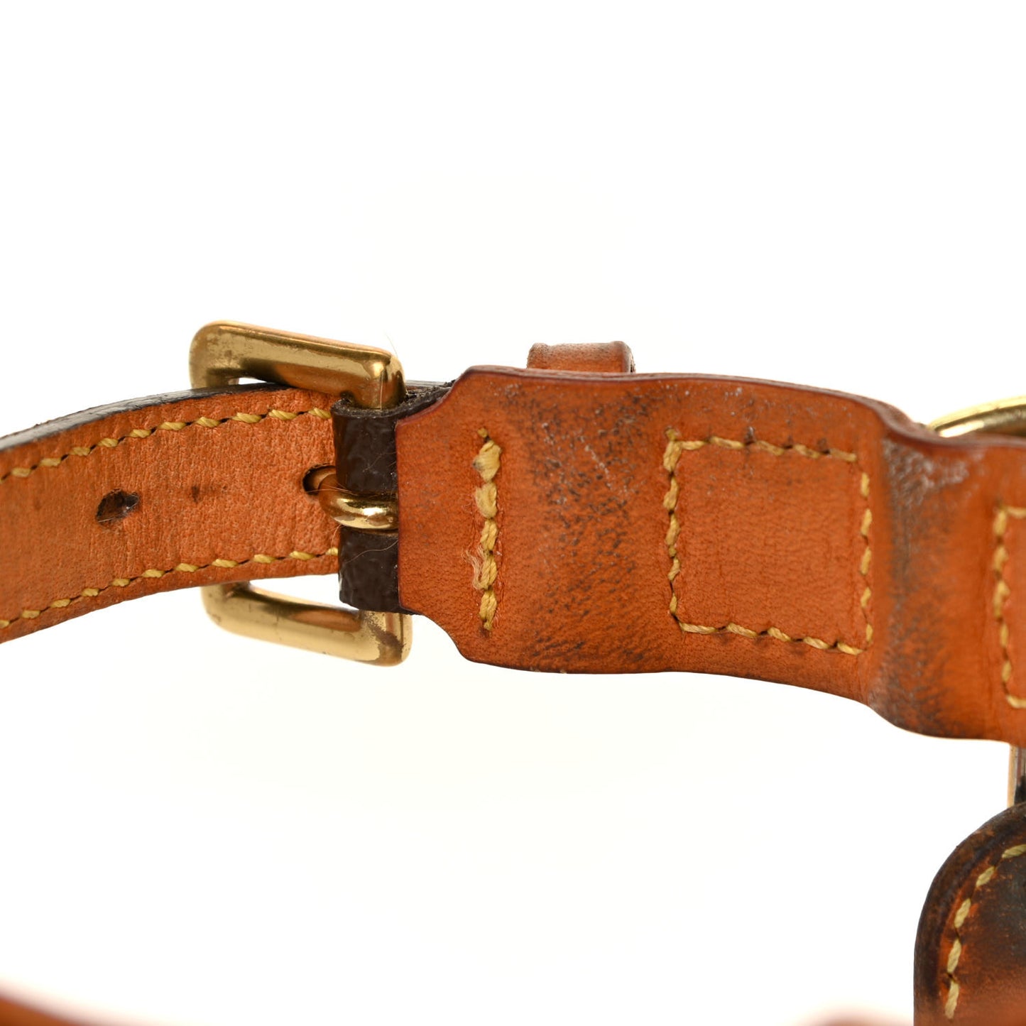 Monogram Baxter Dog Collar MM