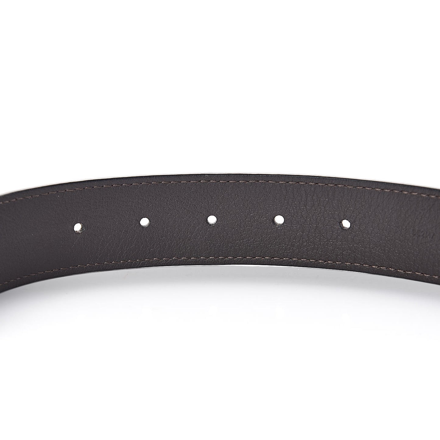 Calfskin LV Montana Belt 90 36 Black