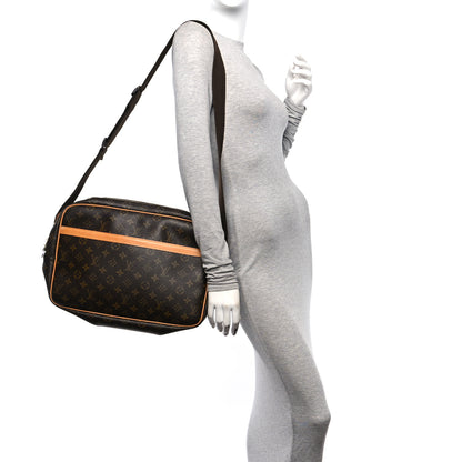 Louis Vuitton Monogram Reporter GM 2 of 10