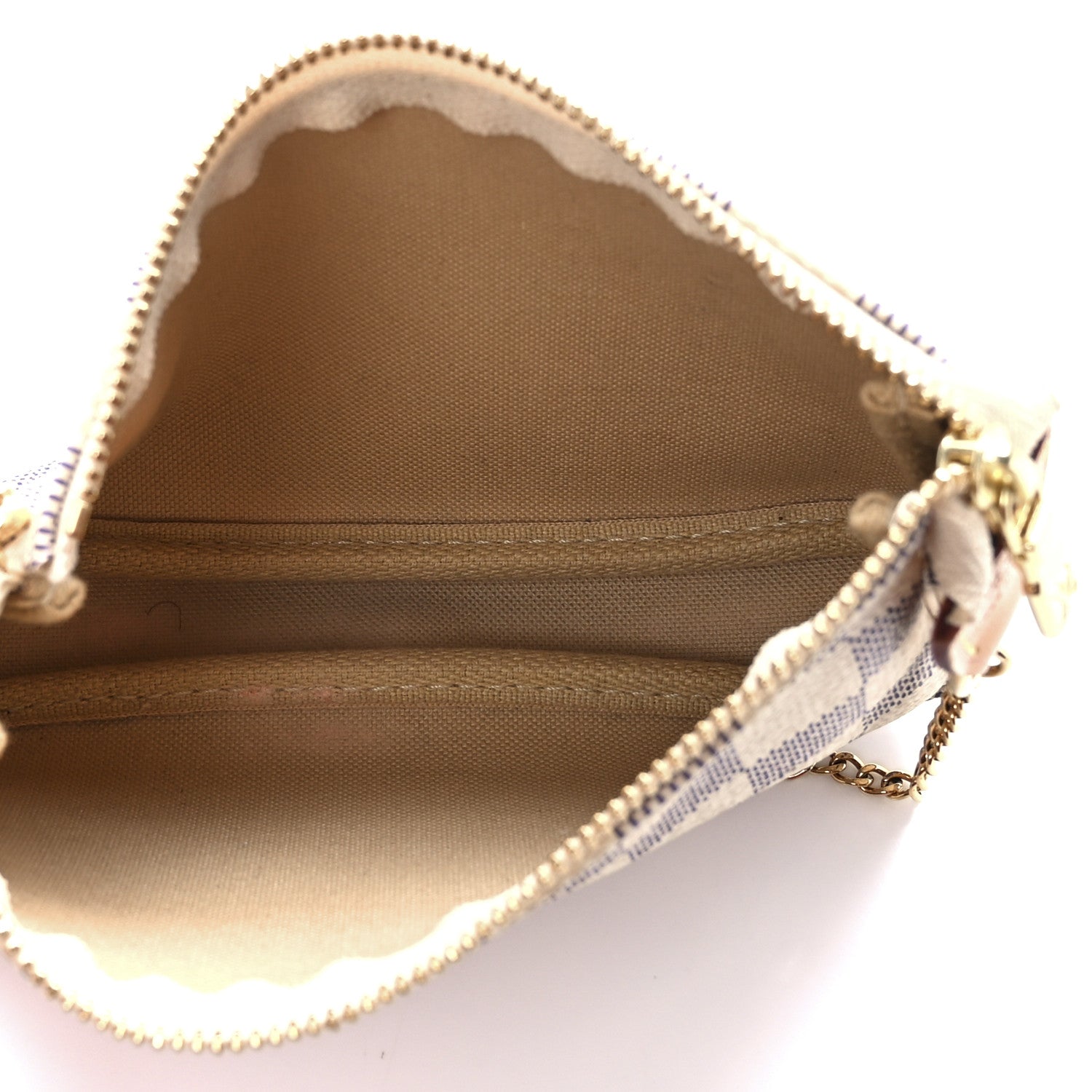 Louis Vuitton Damier Azur Mini Pochette Accessories 5 of 12