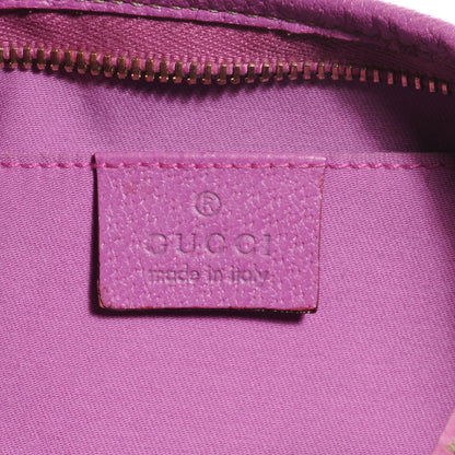 Gucci Monogram Abbey Pochette Fuchsia 6 of 7