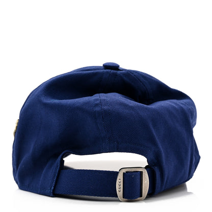 Gucci X MLB Cotton NY Yankees Baseball Hat 57-61 Blue 6 of 10