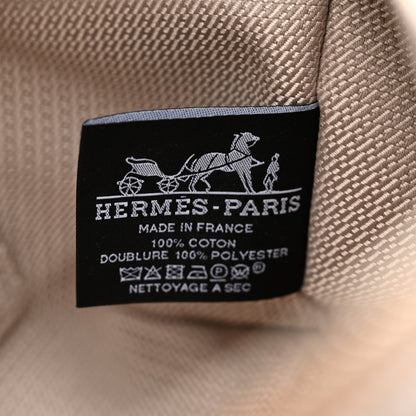 Hermes Canvas Small Bride-A-Brac Pouch Natural Orange 6 of 10