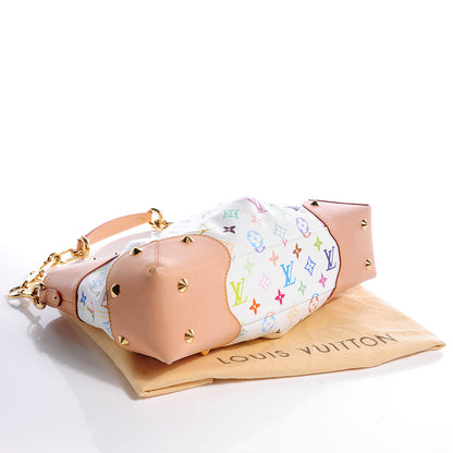 Louis Vuitton Monogram Multicolor Judy MM White 4 of 8