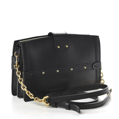 Louis Vuitton Epi Trunk Clutch Black 3 of 9