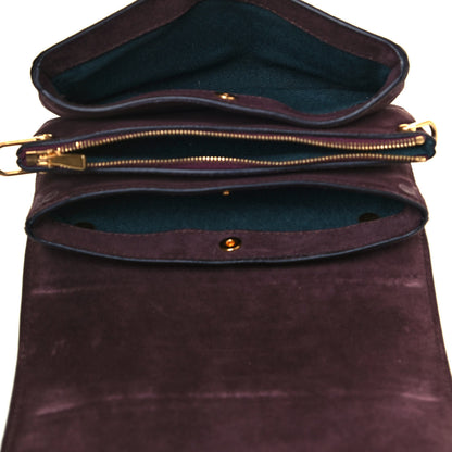 Mulberry Classic Grain Calfskin Small Clifton Flap Oxblood 5 of 13