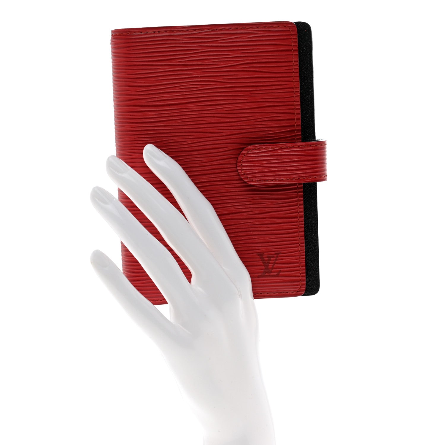 Louis Vuitton Epi Medium Ring Agenda Cover Rouge 2 of 6