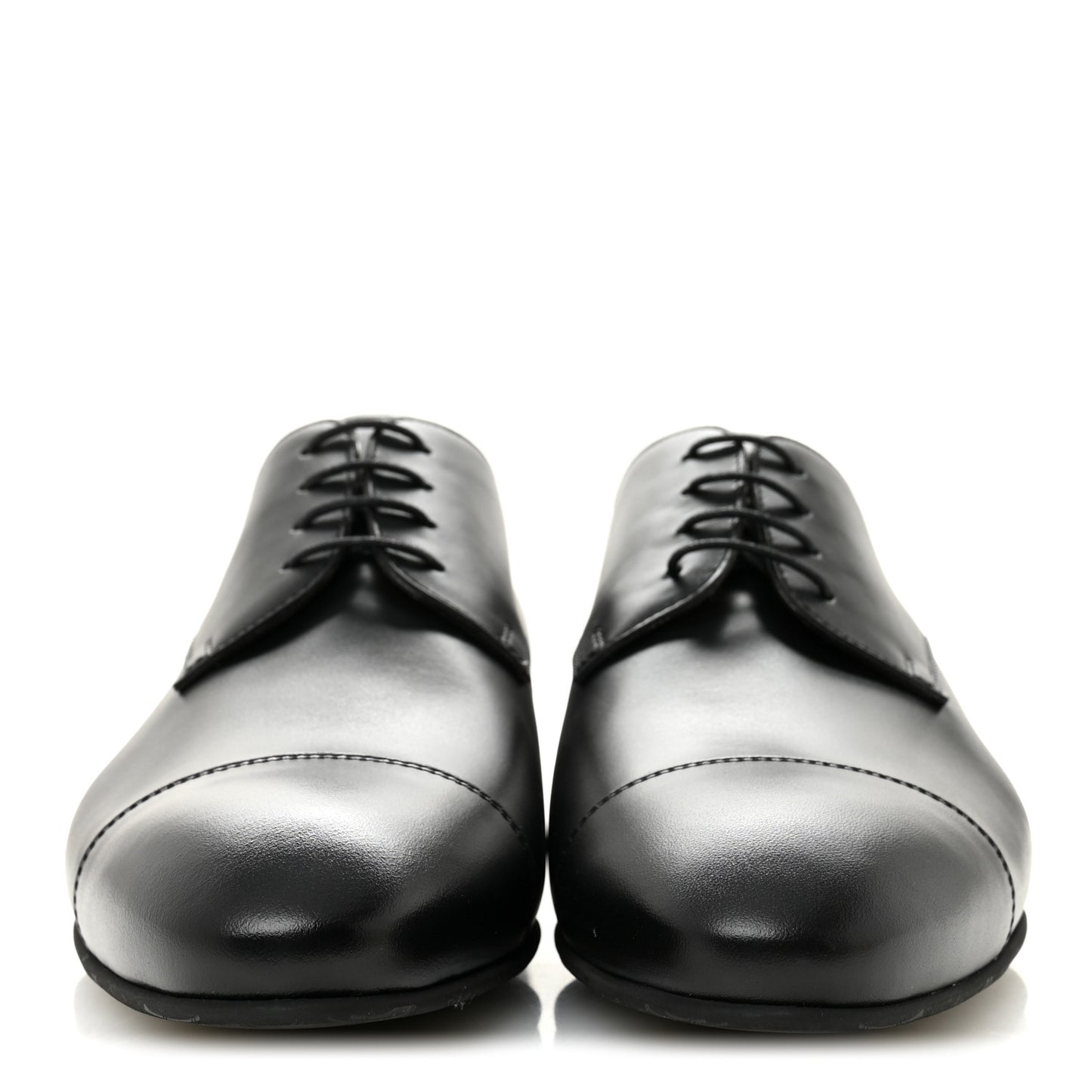 Smooth Calfskin Mens Loafers 45 Black