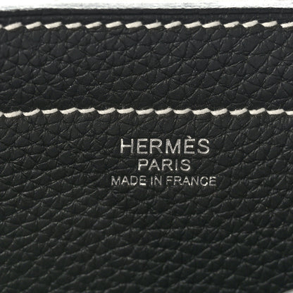 Hermes Taurillon Clemence Cabasellier 46 Black 6 of 8