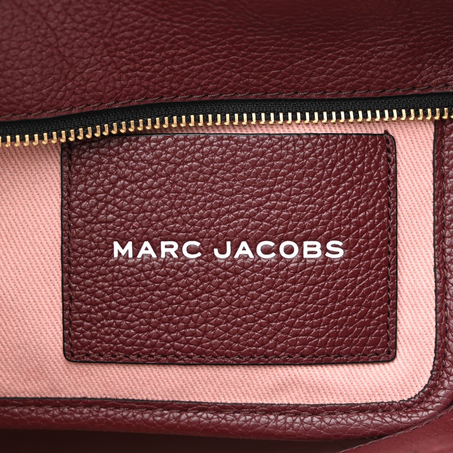 Marc Jacobs Grained Calfskin Small The Tote Bag Chianti 6 of 13