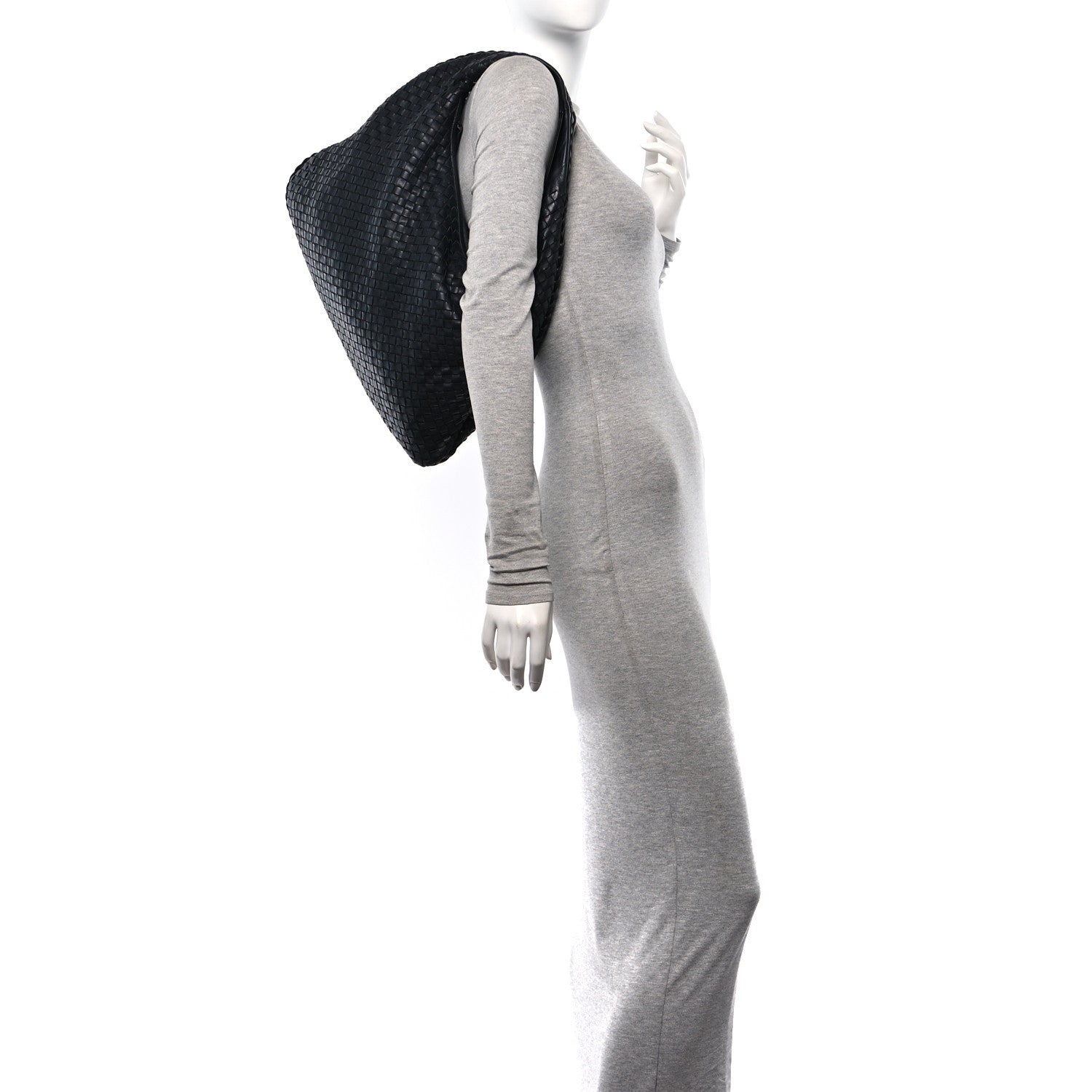 Bottega Veneta Nappa Intrecciato Large Veneta Hobo Black 2 of 11